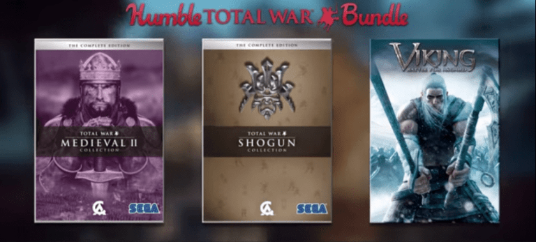 humble bundle total war shogun 2 collection